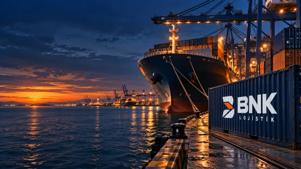 Limanda konteyner elleçleme; gemiden karayolu ve demiryoluna aktarılan intermodal taşımacılık yükleri